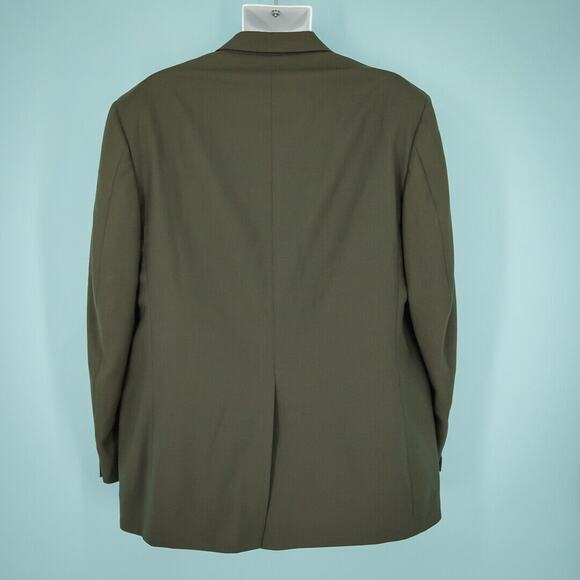 Brooks Brothers Size 43 R Single Breasted Two Button Wool Blazer Sports Coat - Picture 2 of 5